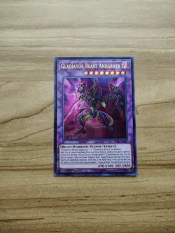 Gladiator Beast Andabata - BLLR-EN022 - Ultra Rare 1st Edition - Image 1