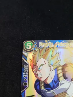 Vegeta, Prince Of Speed SD1-05 ST Dragon Ball Super Gold Stamp Foil Card - Image 2