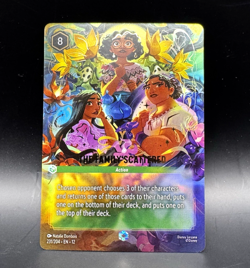 Disney's Lorcana - Wilds Unknown - The Family Scattered ENCHANTED 231/204 - Image 1