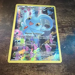 Pokemon TCG Manaphy XY113 Full Art Holo Card Black Star Promos - Image 4