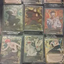 Bandai Naruto CCG Shonen Jump Lot 19 Foil/Holo Cards English - Image 1