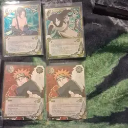 Bandai Naruto CCG Shonen Jump Lot 19 Foil/Holo Cards English - Image 3