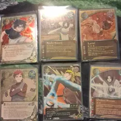 Bandai Naruto CCG Shonen Jump Lot 19 Foil/Holo Cards English - Image 4