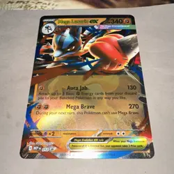 Mega Lucario ex 012 Jumbo Cards Holo - Image 1