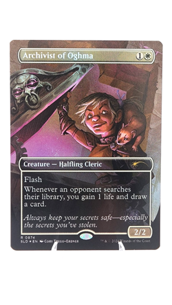 Archivist of Oghma (Rainbow Foil) Secret Lair Drop Foil - Image 1