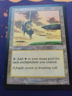 Serra's Sanctum - Urza's Saga (USG) - Light Play - Image 1