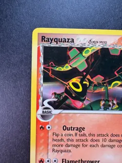 2006 Pokemon Rayquaza Delta Species Holon Phantoms 26/110 Non-Holo Regular - Image 2