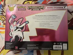 Pokemon TCG Celebrations Dark Sylveon V Collection Factory Sealed Box - Image 2