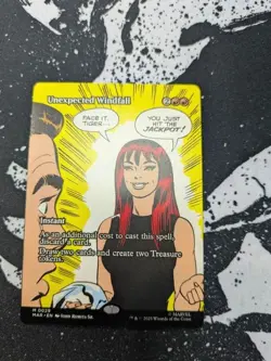 Marvel MTG Unexpected Windfall (Amazing Spider-Man #42) Mary Jane Watson 2025 - Image 1