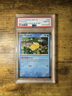 PSA 10 Psyduck MEP 007 Promo Pokemon TCG English - Image 1