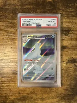 PSA 10 Dewgong 097/094 Phantasmal Flames Pokemon TCG English - Image 1
