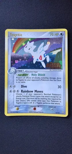 Togetic Reverse Holo Stamped EX Team Rocket Returns 14/109 Pokemon TCG - Image 1
