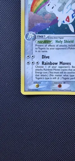 Togetic Reverse Holo Stamped EX Team Rocket Returns 14/109 Pokemon TCG - Image 5