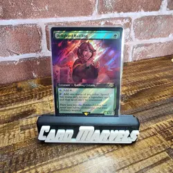 Delighted Halfling (Borderless) Surge Foil - MTG LOTR Universes Beyond R 0774 N - Image 1