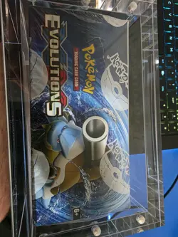 Pokemon XY Evolutions Booster Box – Factory Sealed + Acrylic Display Case - Image 2
