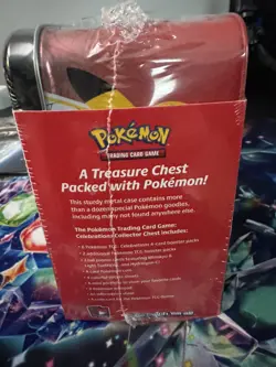 Pokemon TCG Celebrations 25th Anniversary Collectors Chest Lunch Box Tin Sealed 820650809415 - Image 3