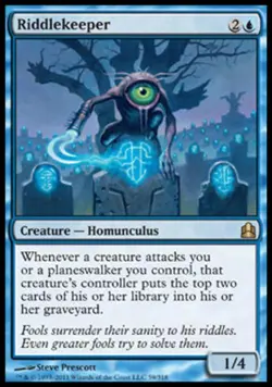 MTG English Riddlekeeper NM Normal Commander - Image 1