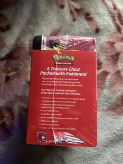 Pokemon Collector's Chest 25th Anniversary 2021 NEW SEALED 6 Booster Packs TCG 820650809415 - Image 4