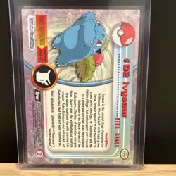 Topps Pokemon Topps TV Animation Edition Ivysaur #02 Secret Rare Regular Eng - Image 2