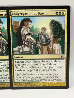 Congregation at Dawn - LP/NM MTG Ravnica - Image 2