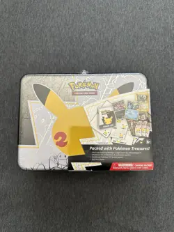 Pokemon Celebrations 25th Anniversary Collectors Chest Lunch Box Tin Sealed Z2 820650809415 - Image 1