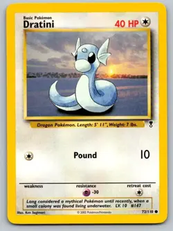 Dratini 2/110Legendary Collection Pokemon Lightly Played - Image 1
