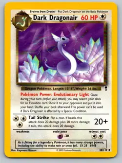 Dark Dragonair 38/110 Uncommon Legendary Collection Pokemon Lightly Played - Image 1