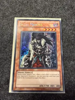 Yu-Gi-Oh! Skull Meister STBL-EN081 Secret Rare 1st Edition - Image 1