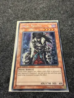 Yu-Gi-Oh! Skull Meister STBL-EN081 Secret Rare 1st Edition - Image 3
