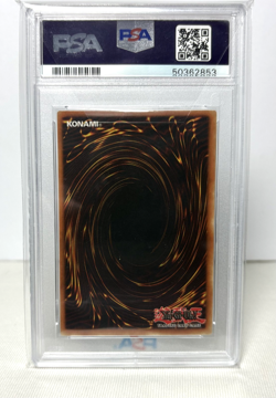 2002 YuGiOh FISSURE 1st Ed. PSA 9 LOB-057 The Legend of Blue-Eyes White Dragon - Image 2