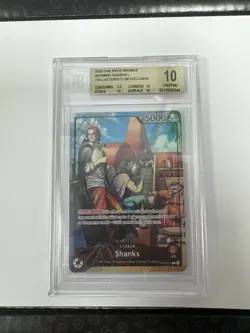 One Piece CCG Shanks PSA Magazine Exclusive Promo OP09-001 BGS 10 Pristine - Image 1