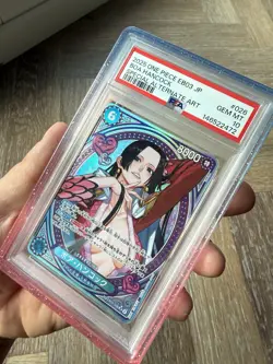 One Piece TCG PSA 10 Boa Hancock SP Japanese EB03 - Special Alt Art - #026 2025 - Image 5
