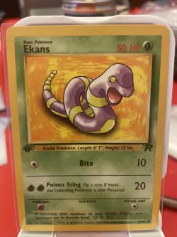 EKANS - 56/82 - Team Rocket 1st Edition Vintage - Pokemon Card - Image 1