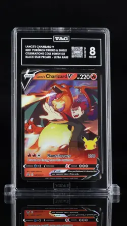 Lance's Charizard V SWSH133 SWSH: Sword & Shield Promo Cards Holo TAG 8 - Image 1