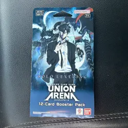 Bandai Namco Union Arena Solo Leveling English Booster Pack 12 Cards (1 Pack) - Image 1