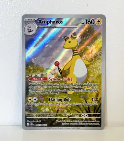 Pokemon Ampharos 090/086 Chaos Rising Card Near Mint - Image 1
