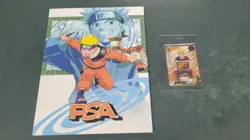 PSA Magazine x Kayou Exclusive NARUTO UZUMAKI PROMO CARD and Magazine Base Cover - Image 1