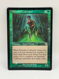 NANTUKO CULTIVATOR Torment Foil Rare Mint MTG LP/NM - Image 1