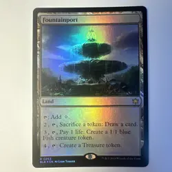 MTG ~ Fountainport (Bloomburrow R 0253) FOIL - Image 1