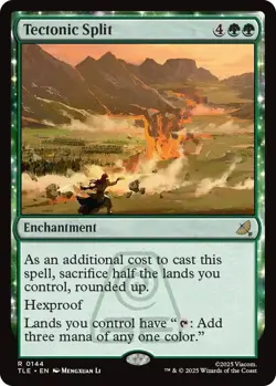 Tectonic Split 144 Avatar: The Last Airbender: Magic: The Gathering NM - Image 1