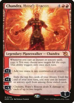 Chandra, Hope's Beacon March of the Machine NM MTG - Image 1
