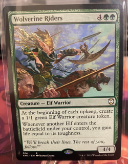 MTG, WOLVERINE RIDERS (KHC) (NM OR BETTER CONDITION) - Image 1