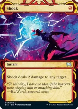Shock NM #44 Strixhaven: Mystical Archives MTG - Image 1