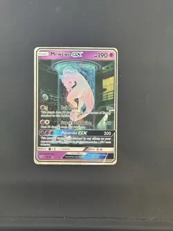 The Pokemon Company Mewtwo GX 78/73 Shining Legends Secret Rare Full Art Holo - Image 1