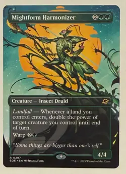 Mightform Harmonizer Borderless - Edge of Eternities MTG - Image 1