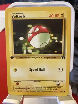 Pokemon 1st Edition Team Rocket #69/82 Voltorb - Image 1