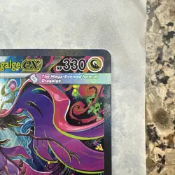 Pokemon Mega Dragalge EX 118/086 SIR CHAOS RISING SPECIAL ILLUSTRATION RARE - Image 4