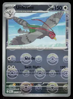 Unfezant (Poke Ball Pattern) 073/086 Uncommon Black Bolt Pokemon Near Mint - Image 1