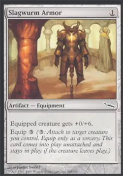 Slagwurm Armor - Light Play MTG Mirrodin - Image 1