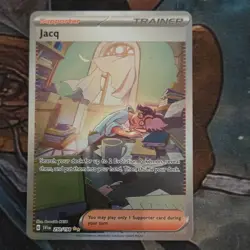 Pokemon Jacq Trainer-Supporter Special Illustration Rare Holo SV01 250/198 EN - Image 1
